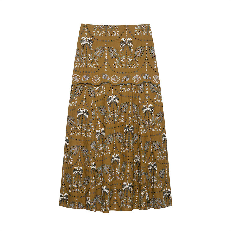 NINE ZAR Women's Fashion Set S - огляд і ціна Midi Skirt Floral